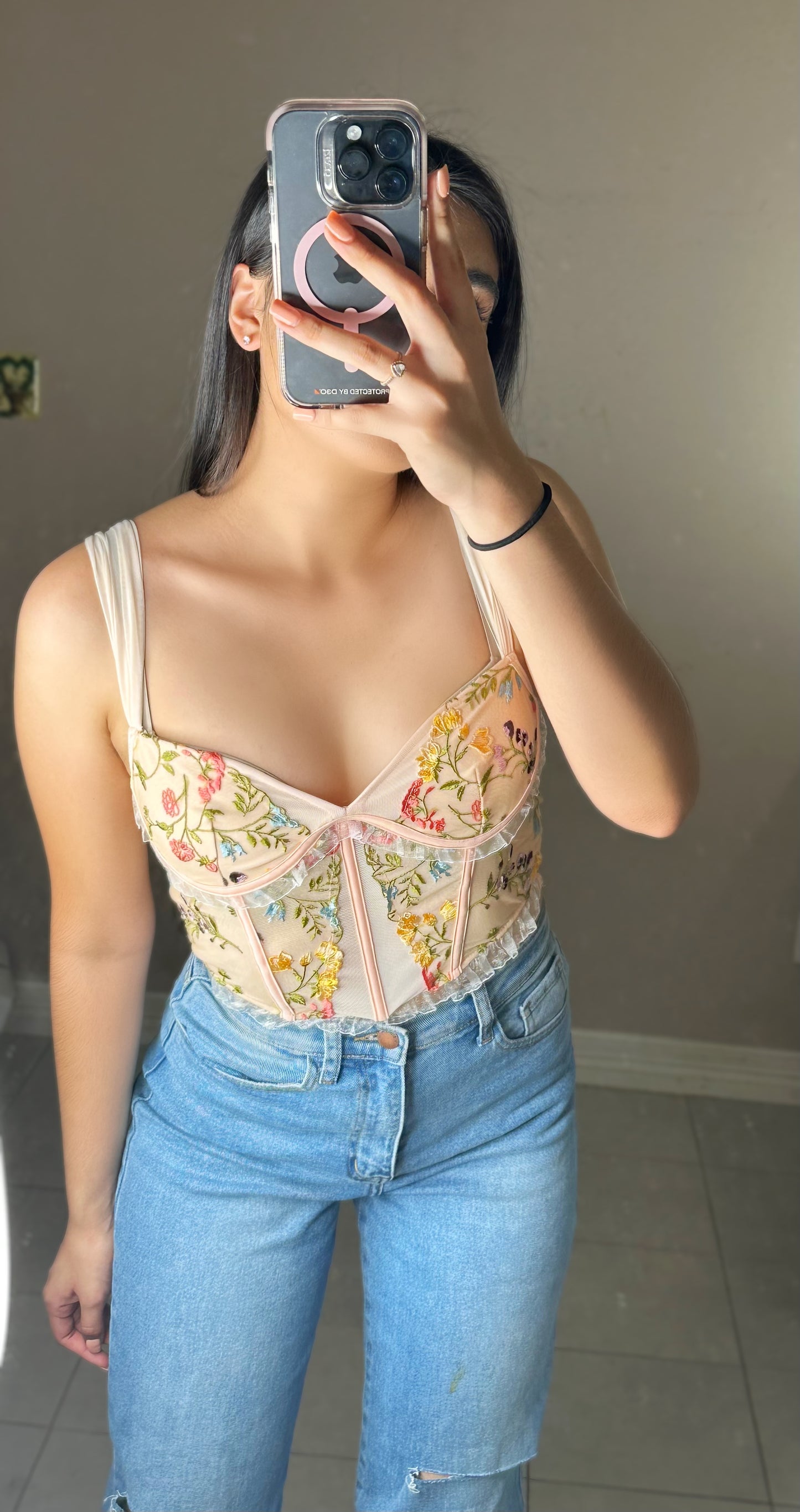 Floral Corset