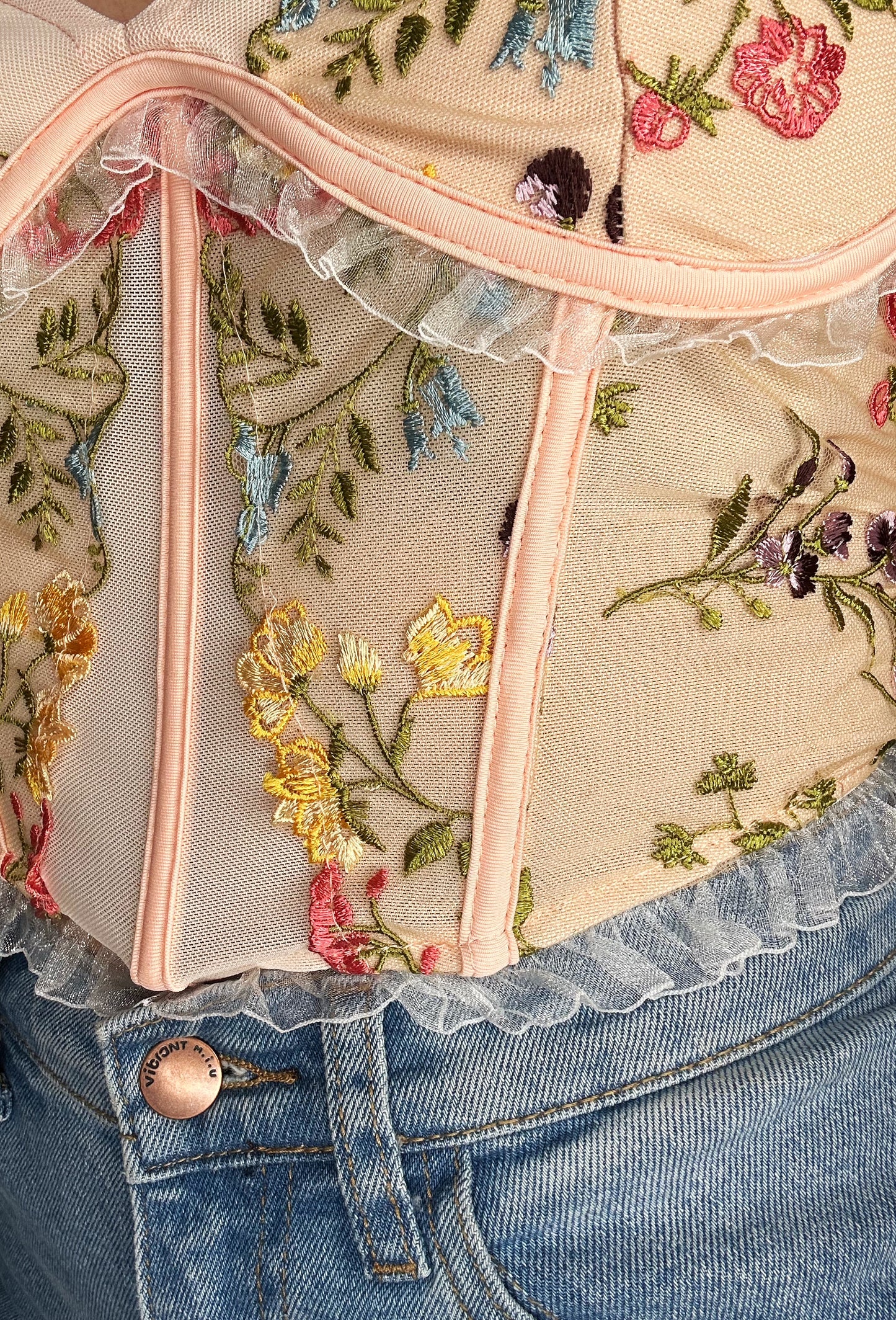 Floral Corset